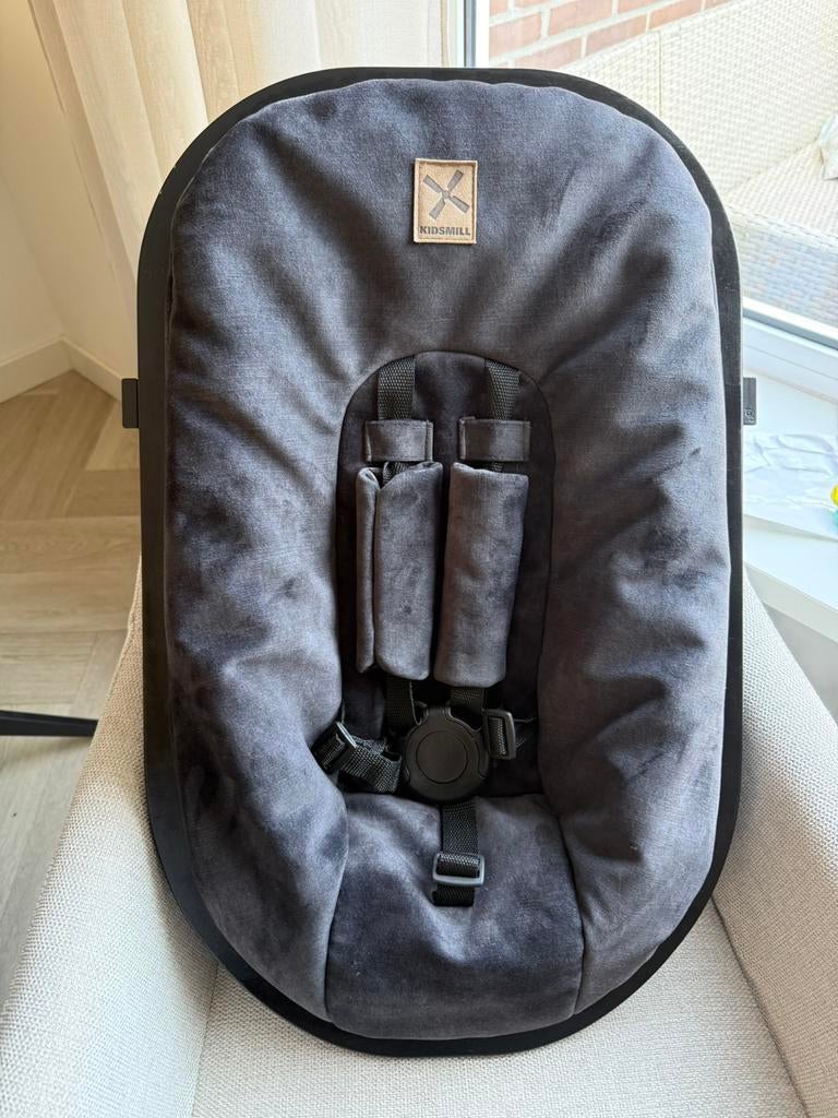 Kidsmill zwart Newborn Frame + bekleding, Ophalen of Verzenden, Zo goed als nieuw