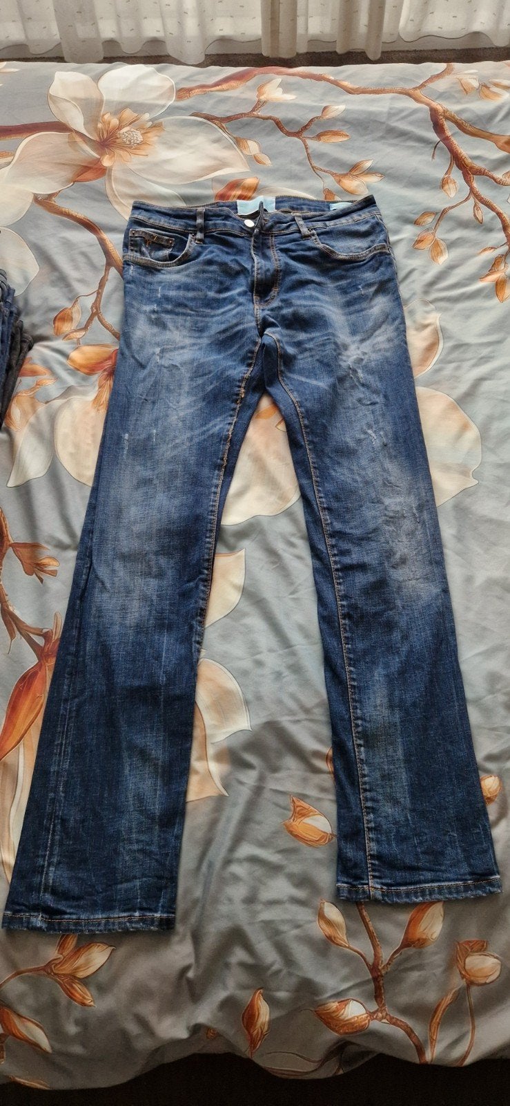 Rich Rebels Jeans - Maat W33, Blauw, Ophalen of Verzenden, W33 - W34 (confectie 48/50), Gedragen