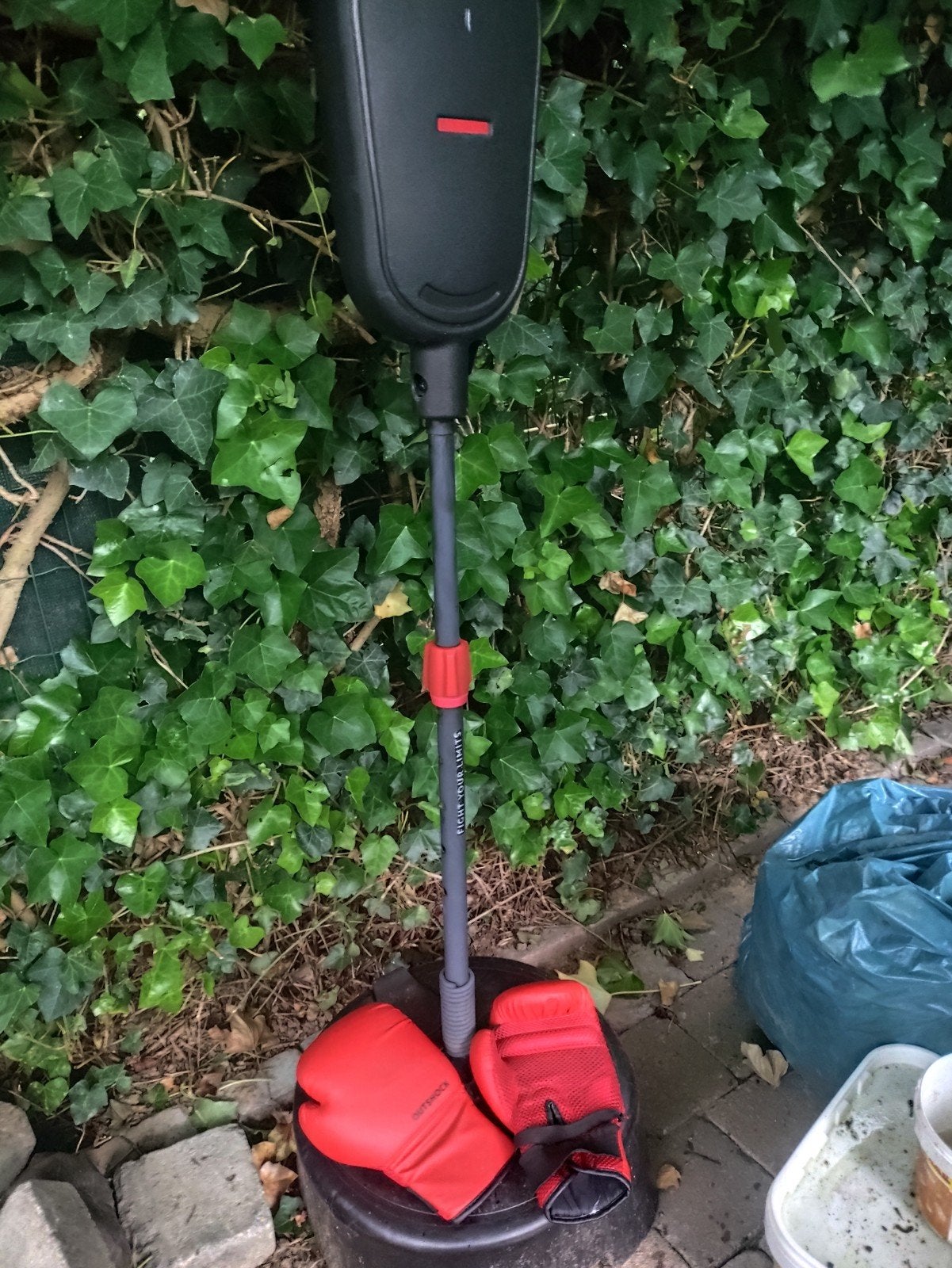 Boxbal voor kinderen met handschoenen., Ophalen, Boksbal