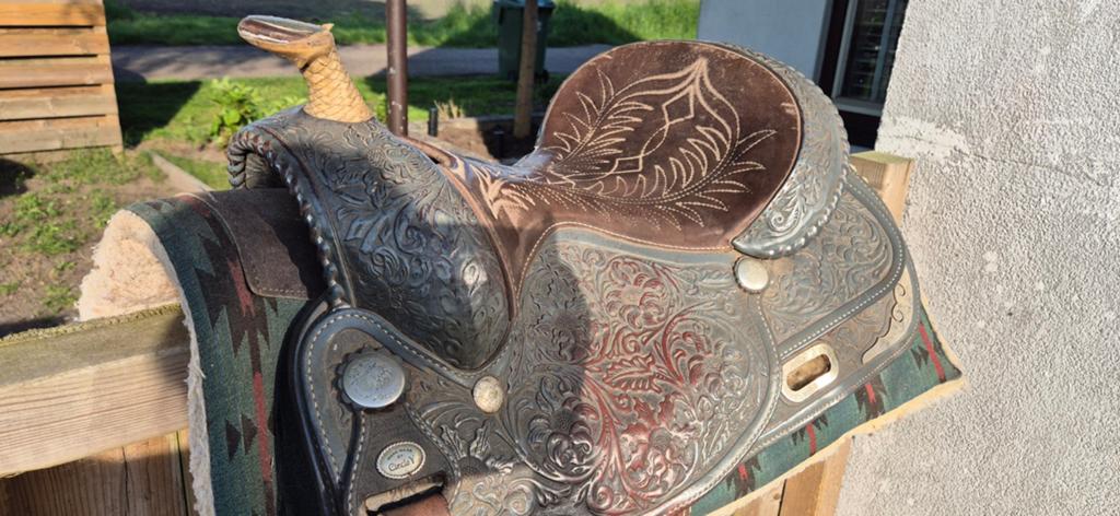 Western zadel van Circle Y, Dieren en Toebehoren, Paarden en Pony's | Zadels, Ophalen, Western