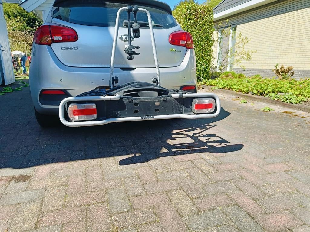 Thule Euroride 940 fietsendrager (2 fietsen), Ophalen, Gebruikt, Elektrische fiets, 2 fietsen