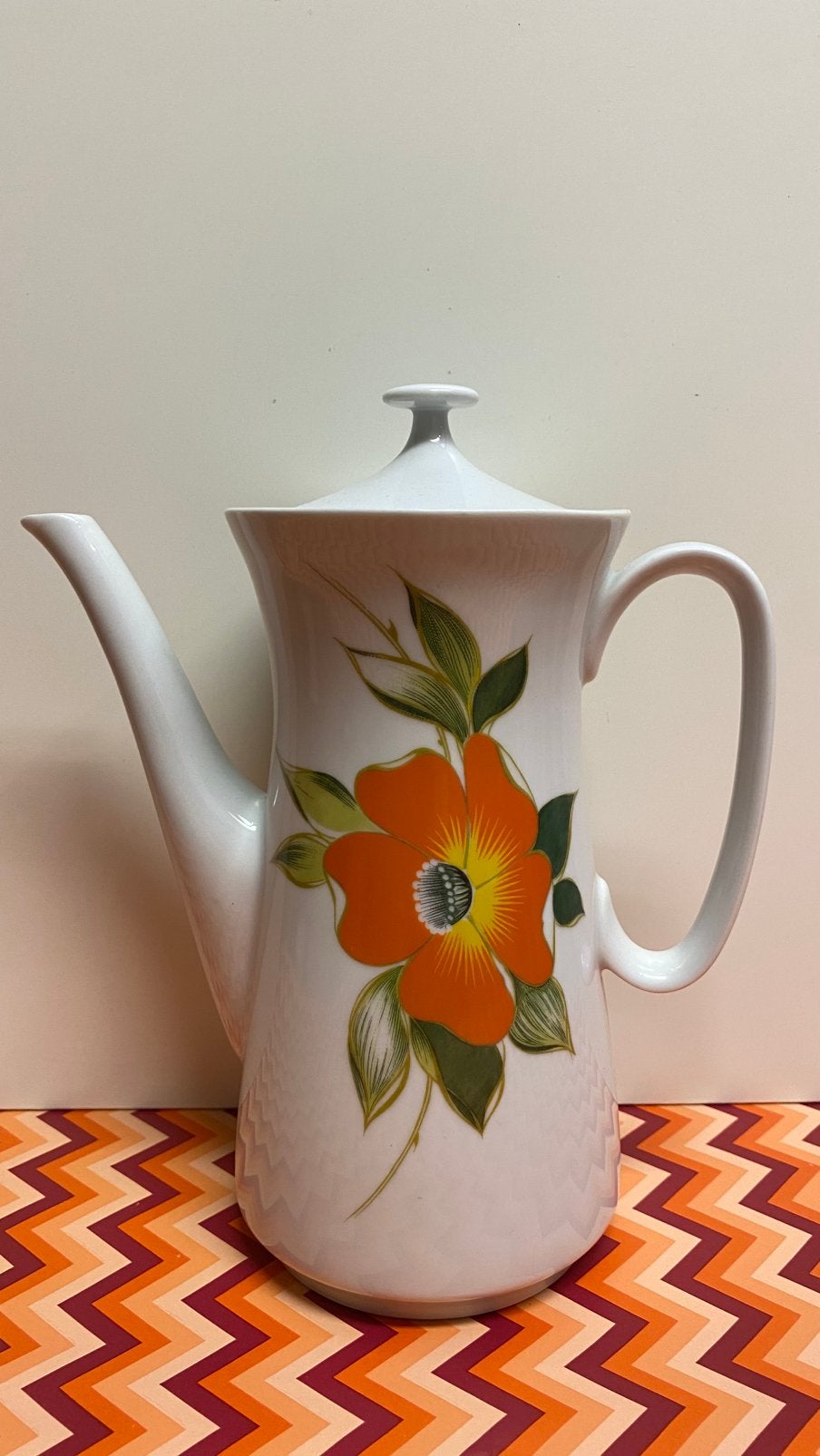Vintage theepot Creidlitz Germany -  perfect voor high tea, Steen, Overige merken, Vintage, Ophalen of Verzenden