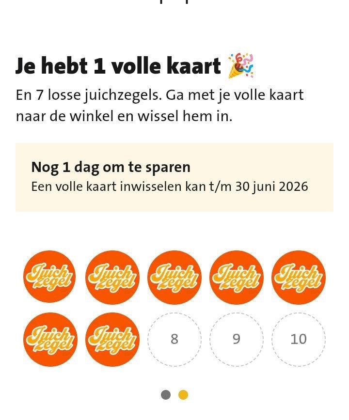 17 jumbo juichzegels digitaal, Jumbo, Ophalen of Verzenden