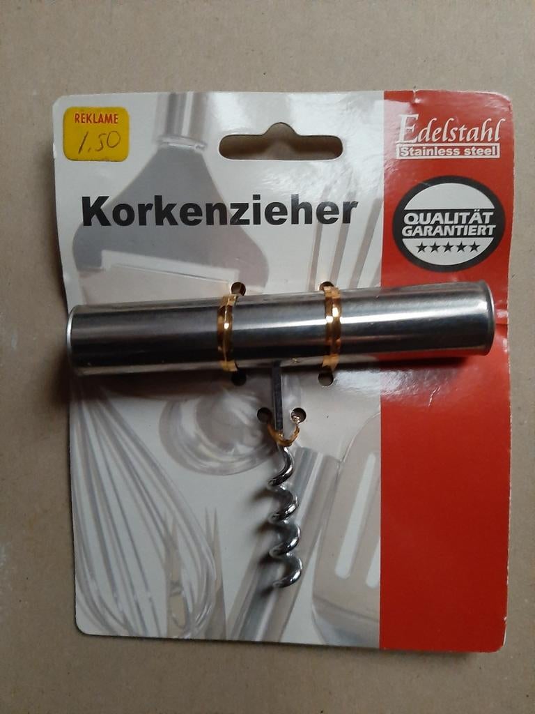 Kurkentrekker., Overige typen, Nieuw, Ophalen of Verzenden, Metaal