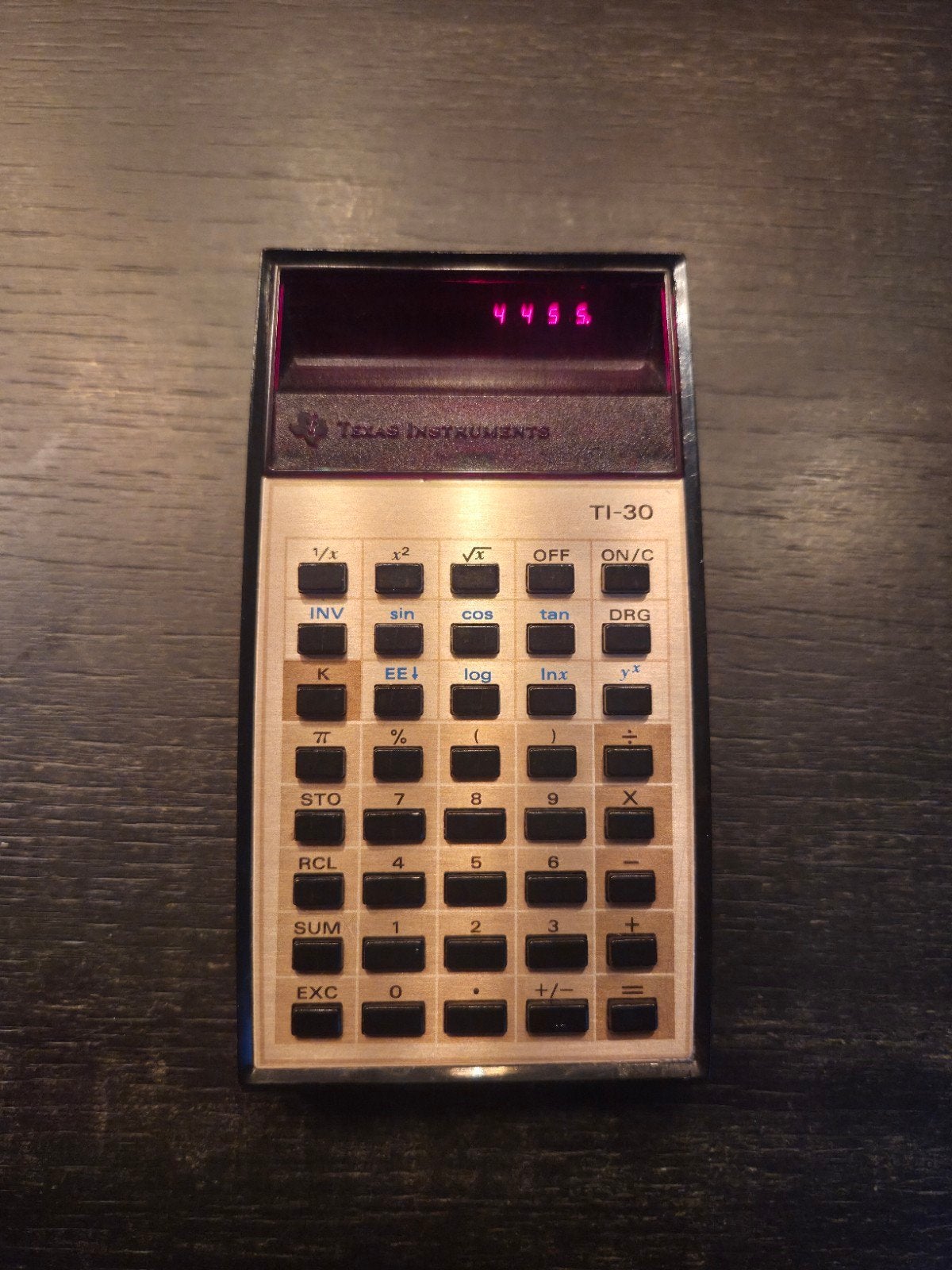 Teras instruments TI-30, 1976, Ophalen of Verzenden, Grafische rekenmachine, Zo goed als nieuw