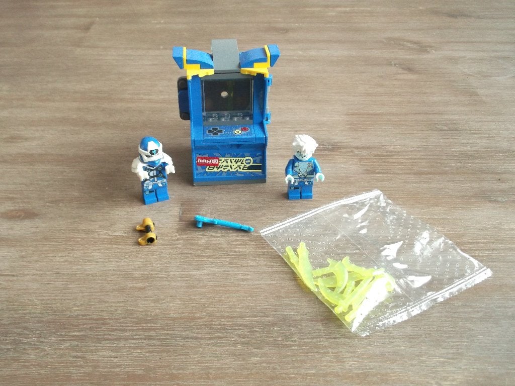 lego ninjago 71715 jay avatar arcade pod (2020), Gebruikt, Lego, Ophalen of Verzenden, Ninjago