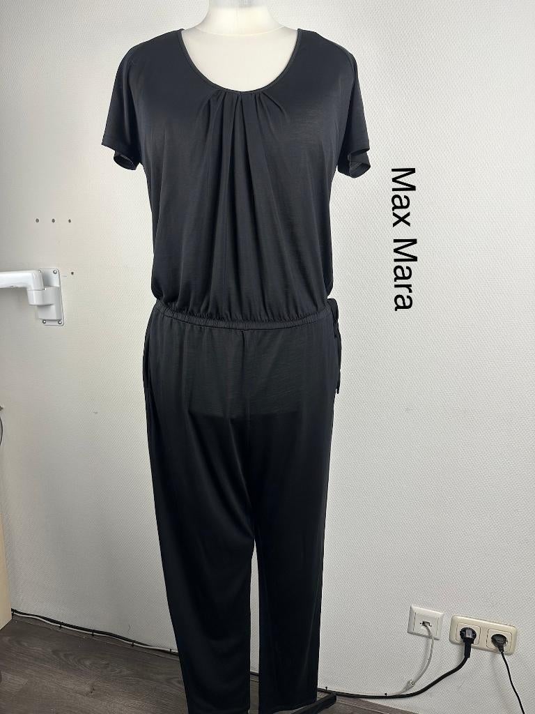 Max Mara (Weekend) Jumpsuit  (mt: 42) WL/9794, Zwart, Max Mara (Weekend), Maat 42/44 (L), Ophalen of Verzenden