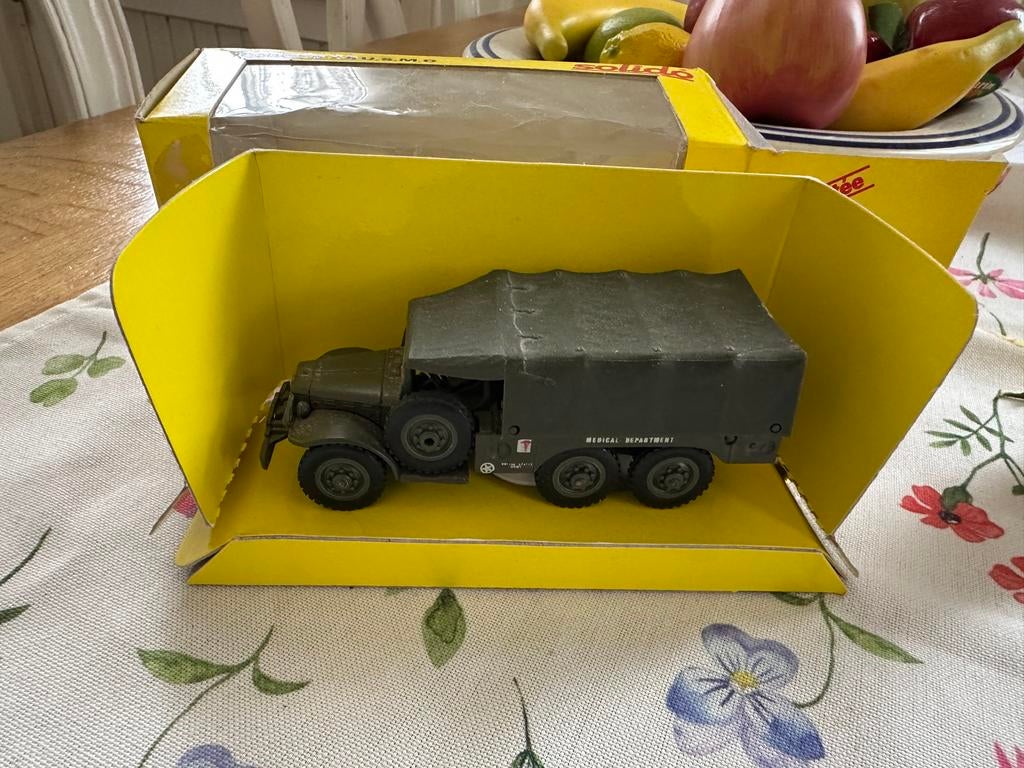 Solido WO II militaire voertuigen - D-Day 40 jaar editie, Ophalen of Verzenden, Gebruikt