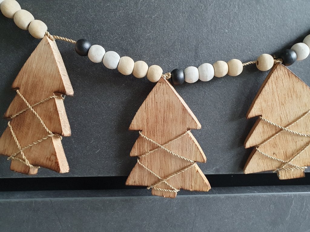 Houten kerstbomen hanger, *, *, Nieuw, Ophalen of Verzenden
