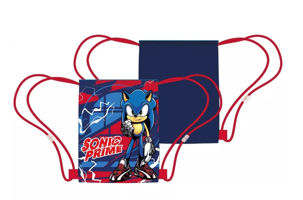 Sonic Prime Gymtas / Zwemtas / Rugtas / Sporttas, Sport-/zwemtas, Blauw, Nieuw, Ophalen of Verzenden