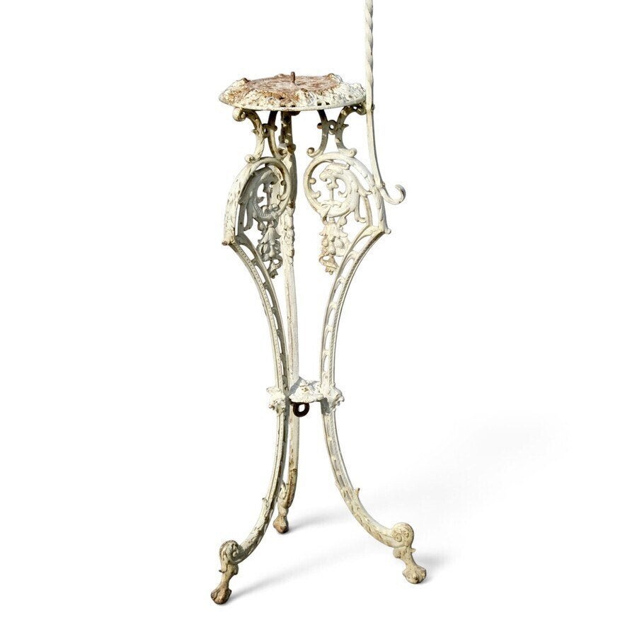 Plantentafel, Minder dan 55 cm, Gebruikt, Metaal of Aluminium, Rond