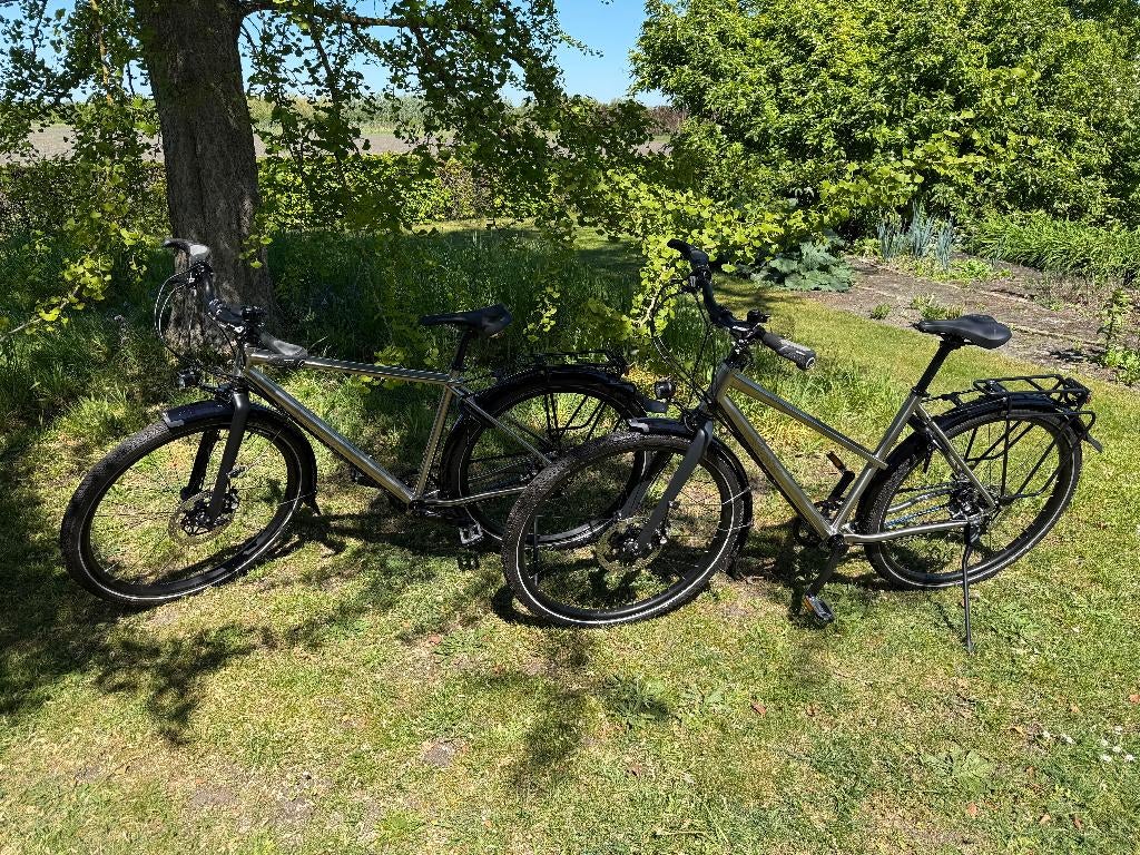 Set idworx All Rohler Titanium fietsen maat M = 52 Rohloff, Ophalen, 28 inch, 10 tot 15 versnellingen, Nieuw