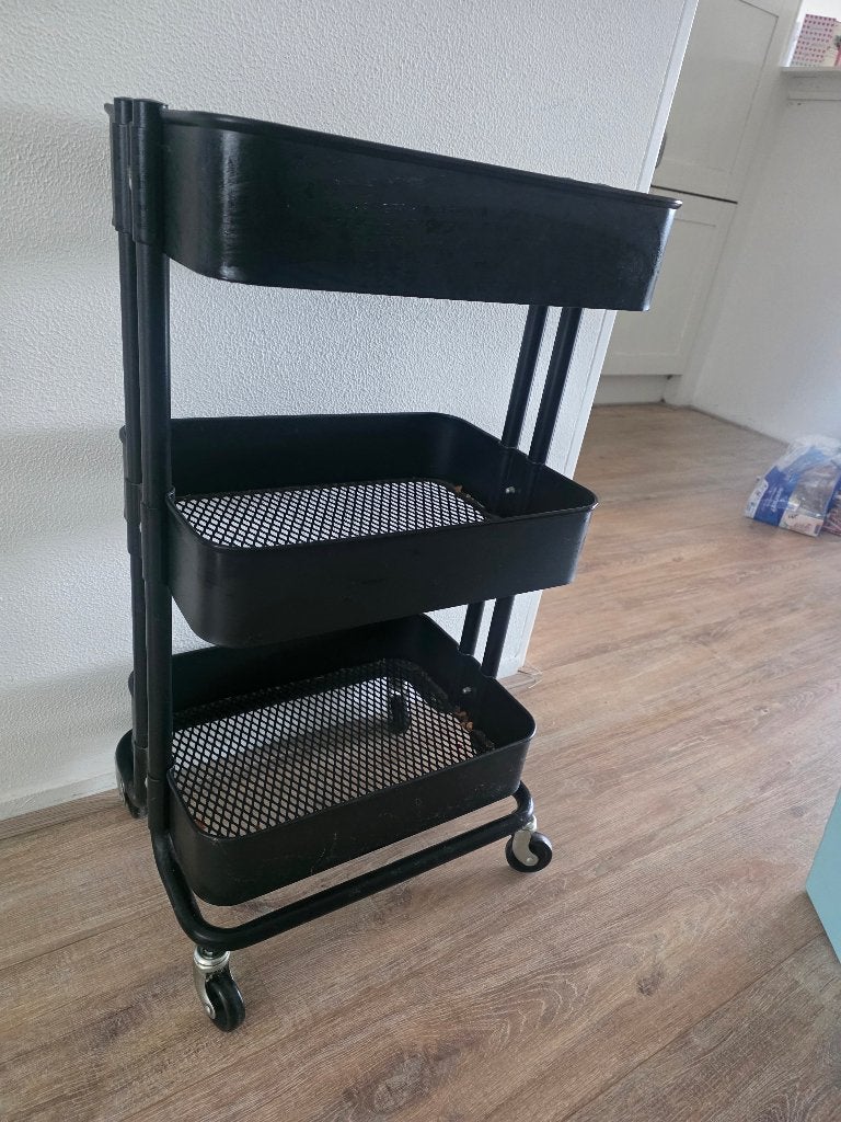 Trolley Zwart, Ophalen, Zo goed als nieuw