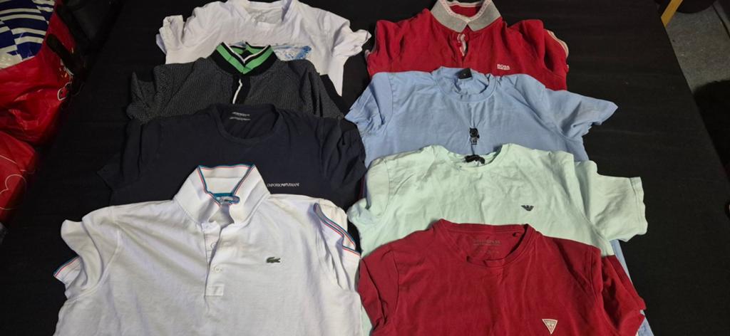 Diverse Heren T-shirts en Polo's - Merkenmix maat L, Kleding | Heren, T-shirts, Ophalen, Overige kleuren, Overige maten, Diverse merken