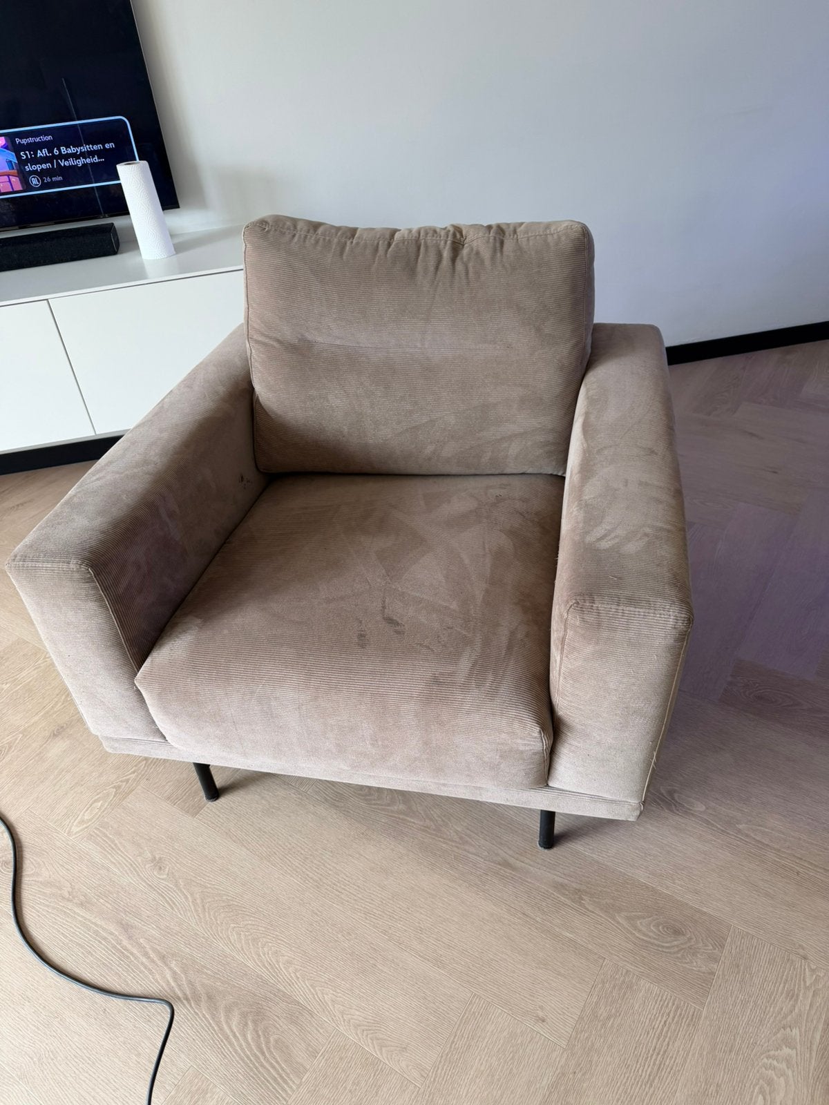 Fauteul, Ophalen, Minder dan 50 cm, 75 tot 100 cm, Zo goed als nieuw