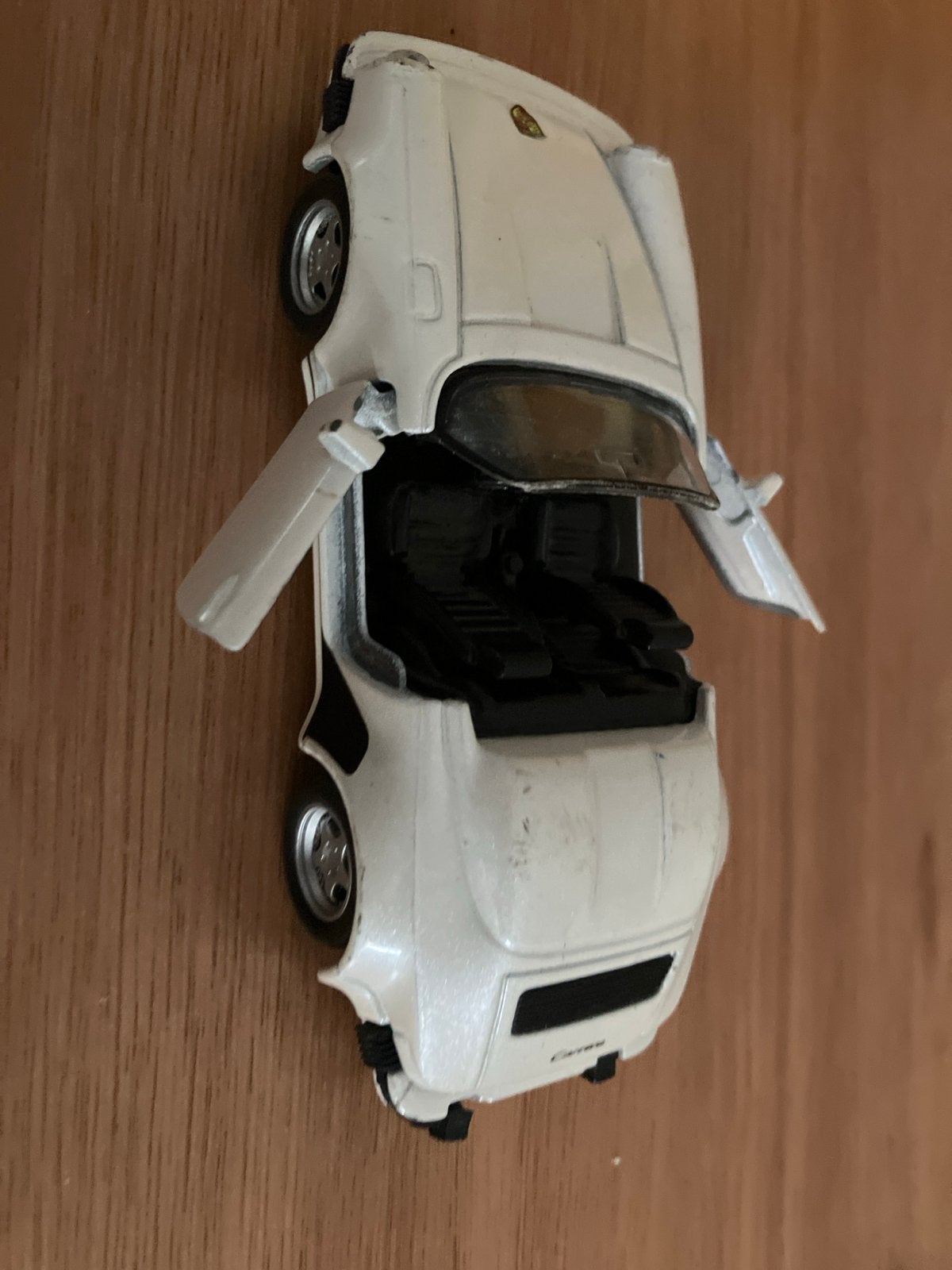 Witte Lamborghini Countach Speelgoedauto, Ophalen of Verzenden, Gebruikt