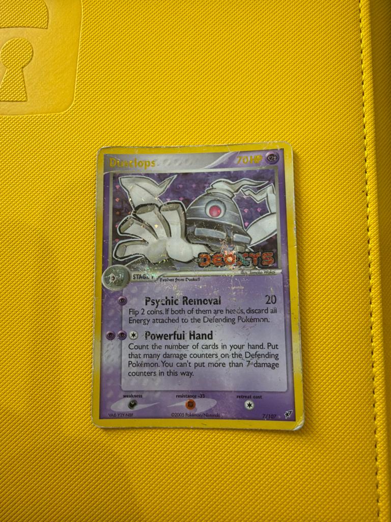 Duskull Pokémon Kaart - Zeldzaam en in goede staat, Ophalen of Verzenden, Gebruikt, Losse kaart