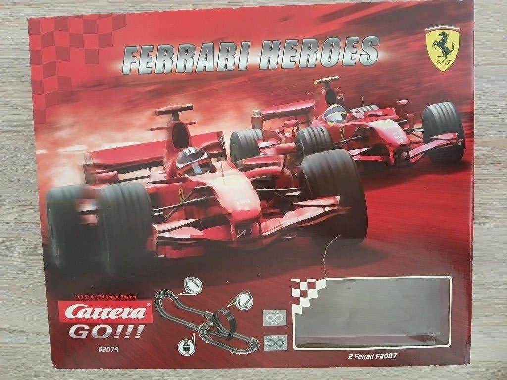 Carrera Go FERRARI HEROES 62074, Ophalen, Carrera, Nieuw, Elektrisch