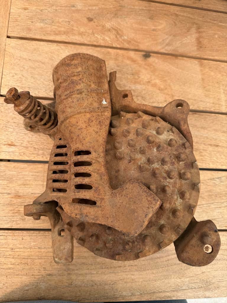 Antieke Black Hawk Corn Sheller, Antiek en Kunst, Ophalen of Verzenden