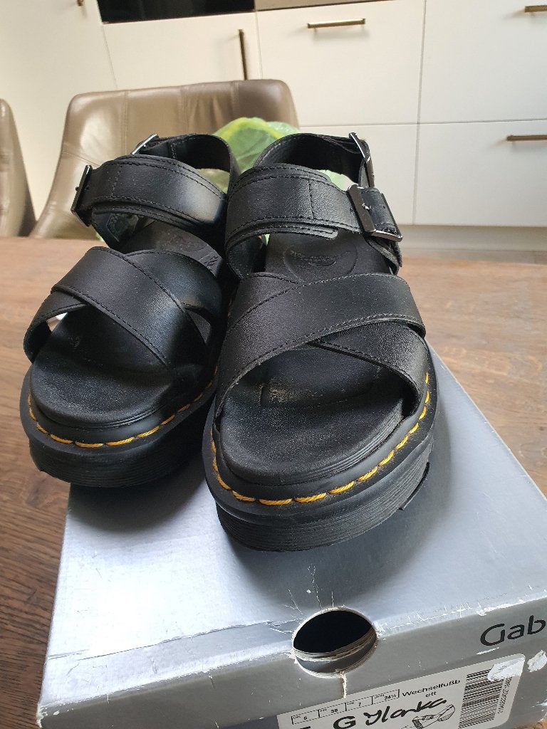 Dr Martens sandaal zwart maat 37, Zwart, Sandalen of Muiltjes, Ophalen of Verzenden, Dr. Martens