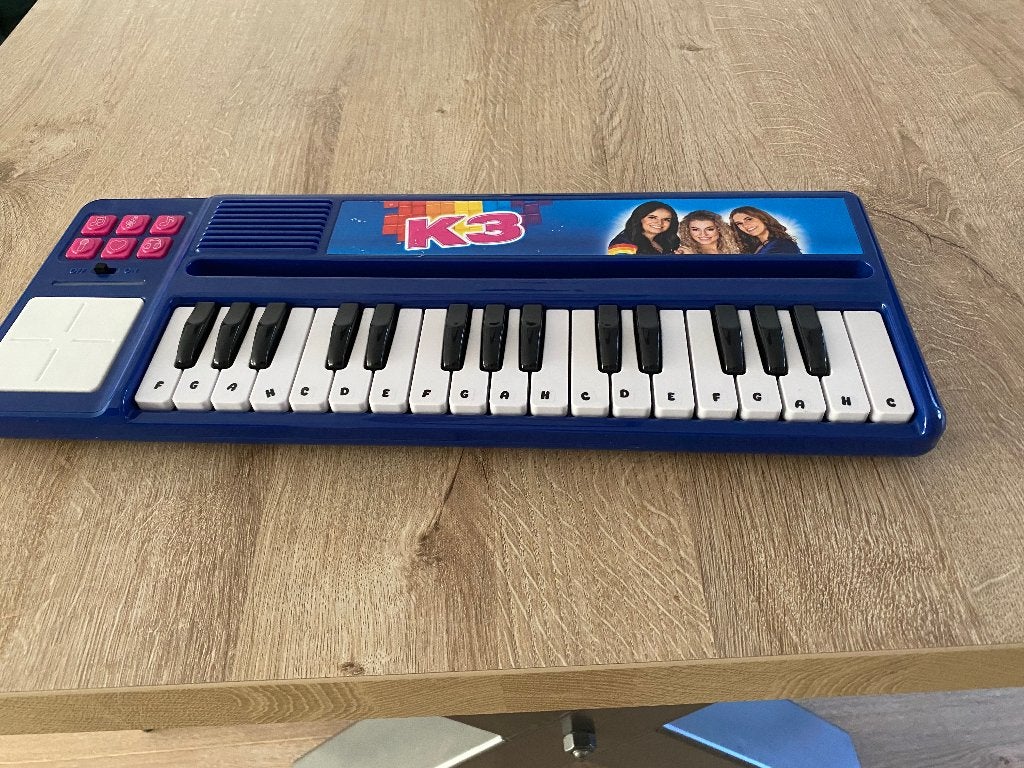 Leuke K3 piano, Ophalen, Gebruikt, Ontdekken, Met licht