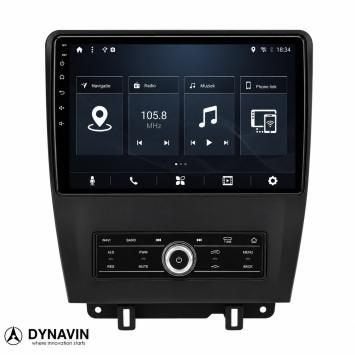 Dynavin Navigatie mustang 2010 android 16 apple carplay usb