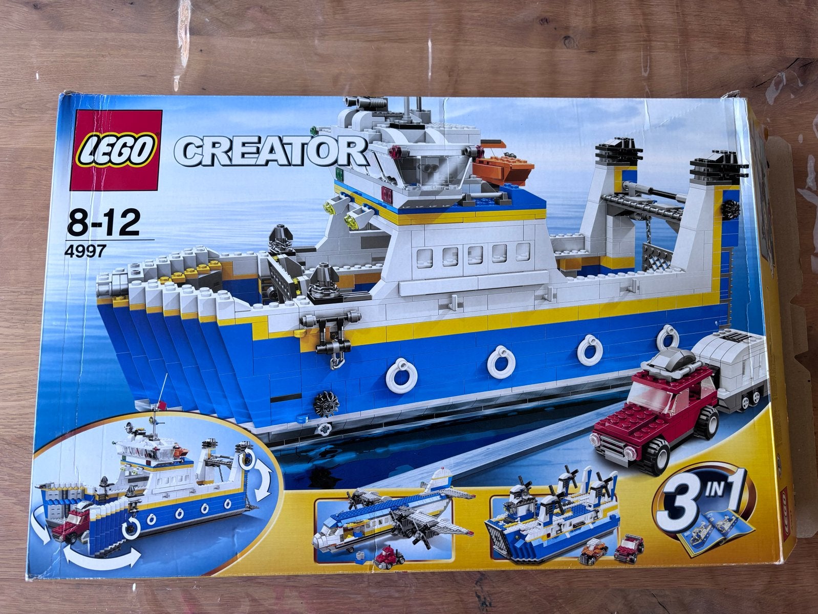 LEGO Creator 4997 Vrachtschip 3-in-1 Compleet, Ophalen of Verzenden, Gebruikt