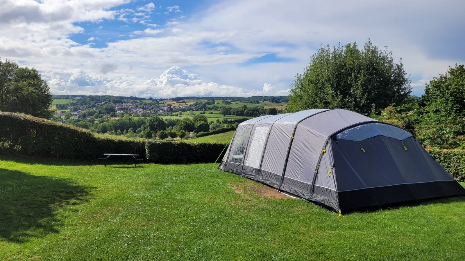 Kampa Hayling 6 Air tent, Ophalen of Verzenden, Zo goed als nieuw, Tot en met 4