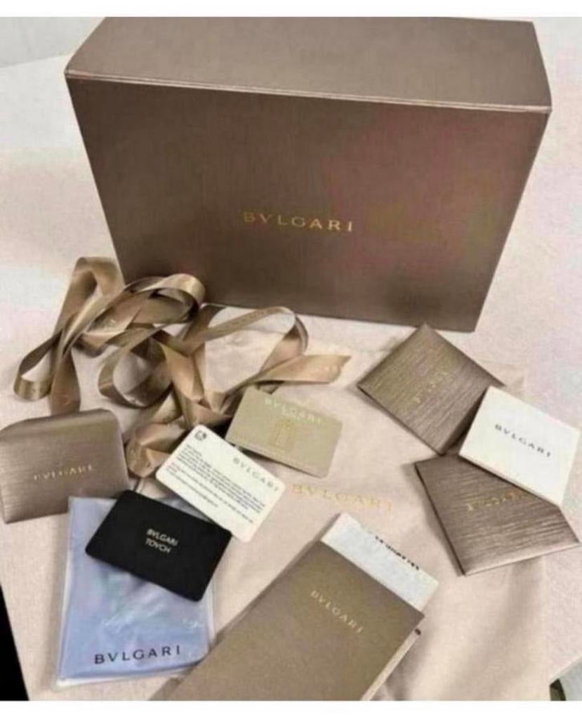 Bvlgari Serpenti jewels doos + certificaat + bon Tas box, Ophalen of Verzenden, Zo goed als nieuw, H, H