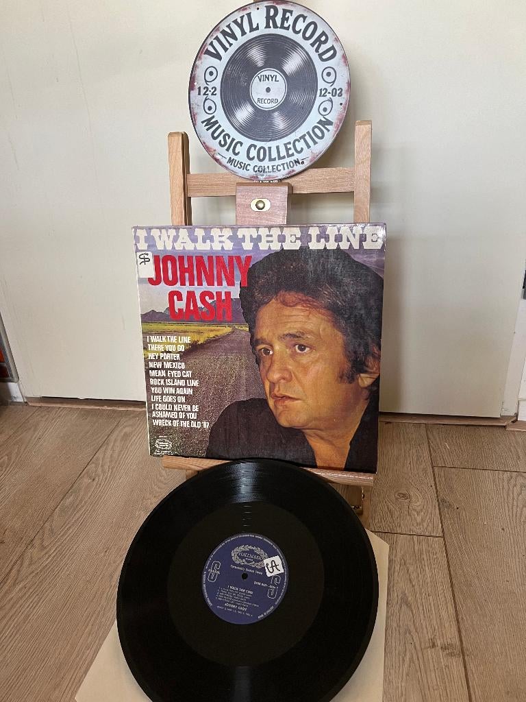 Lp JOHNNY CASH, Fotohoes, Ophalen of Verzenden, Gebruikt, 12 inch