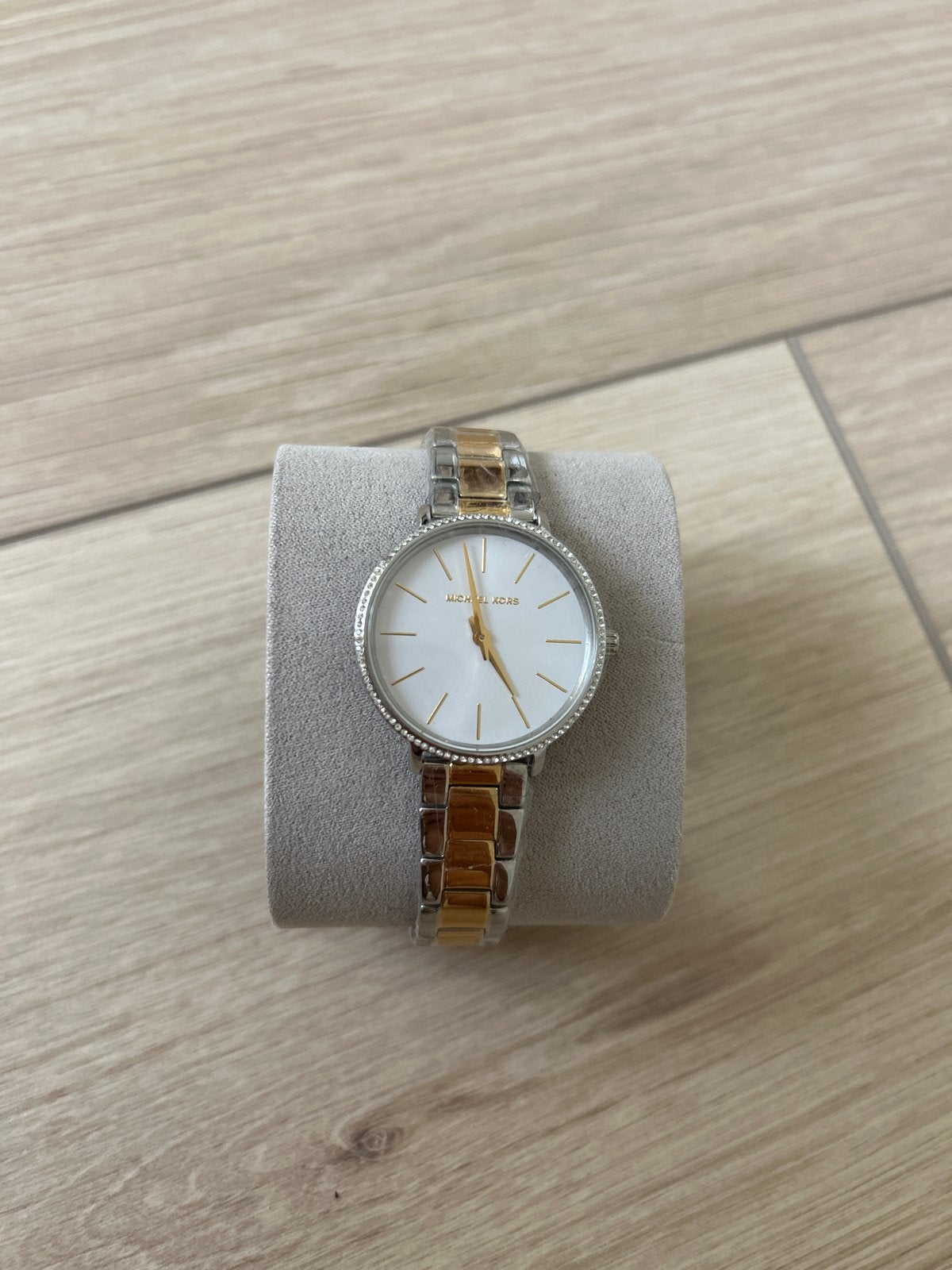 Michael Kors Horloge MK4604 - Nieuw en ongedragen, Staal, Polshorloge, Nieuw, Met strass