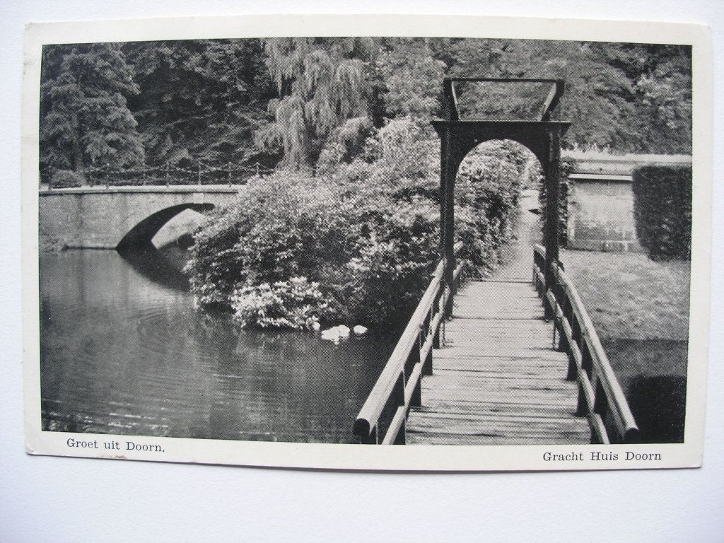 2 ansichten Doorn, gelopen 1955, Ophalen of Verzenden, 1940 tot 1960, Utrecht