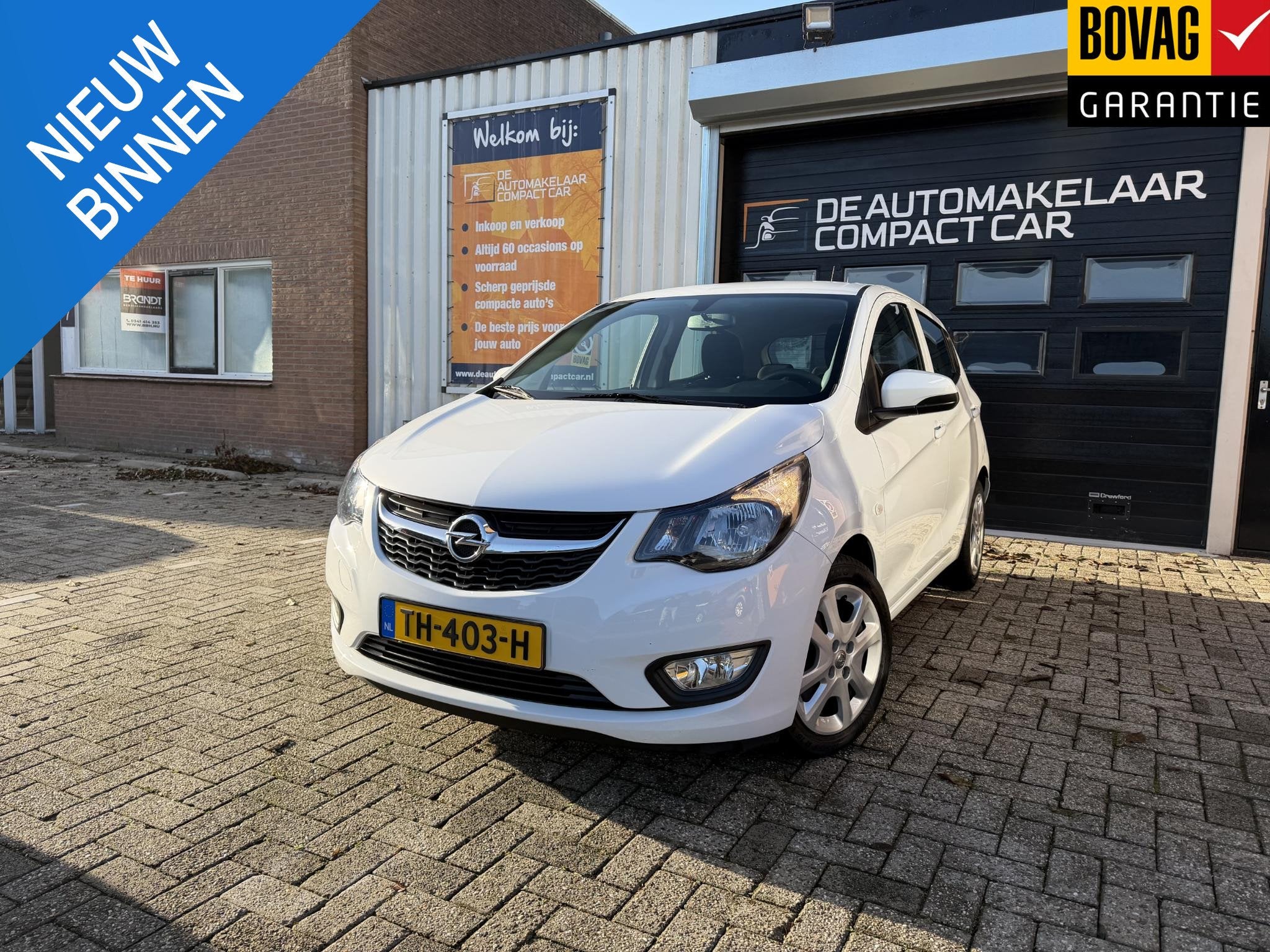 Opel KARL 1.0 ecoFLEX Edition | SLECHTS 67.318 KM | AUTOMAAT, Auto's, Stof, Gebruikt, Origineel Nederlands, Bedrijf