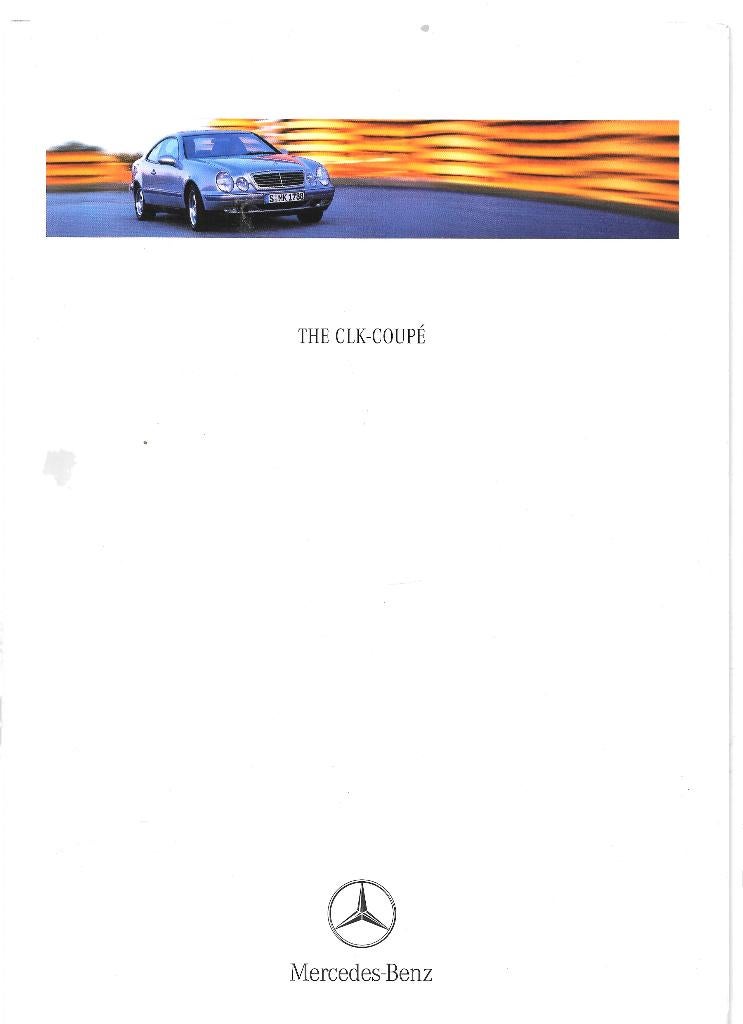 MERCEDES CLK COUPE,  1998 / 1999, Ophalen of Verzenden, Zo goed als nieuw, Mercedes