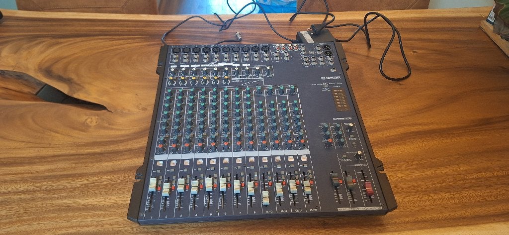 Yamaha MG166c-usb mixing console, Ophalen, Gebruikt, 10 tot 20 kanalen, Microfooningang
