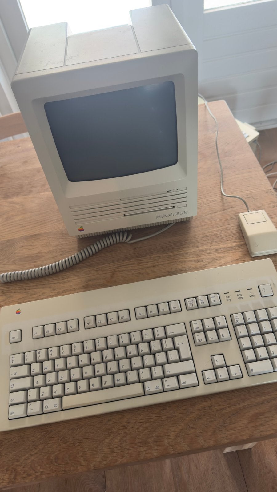 Apple Macintosh SE “1/20” 4MB RAM, evt BlueSCSI, volrevisie, Ophalen of Verzenden