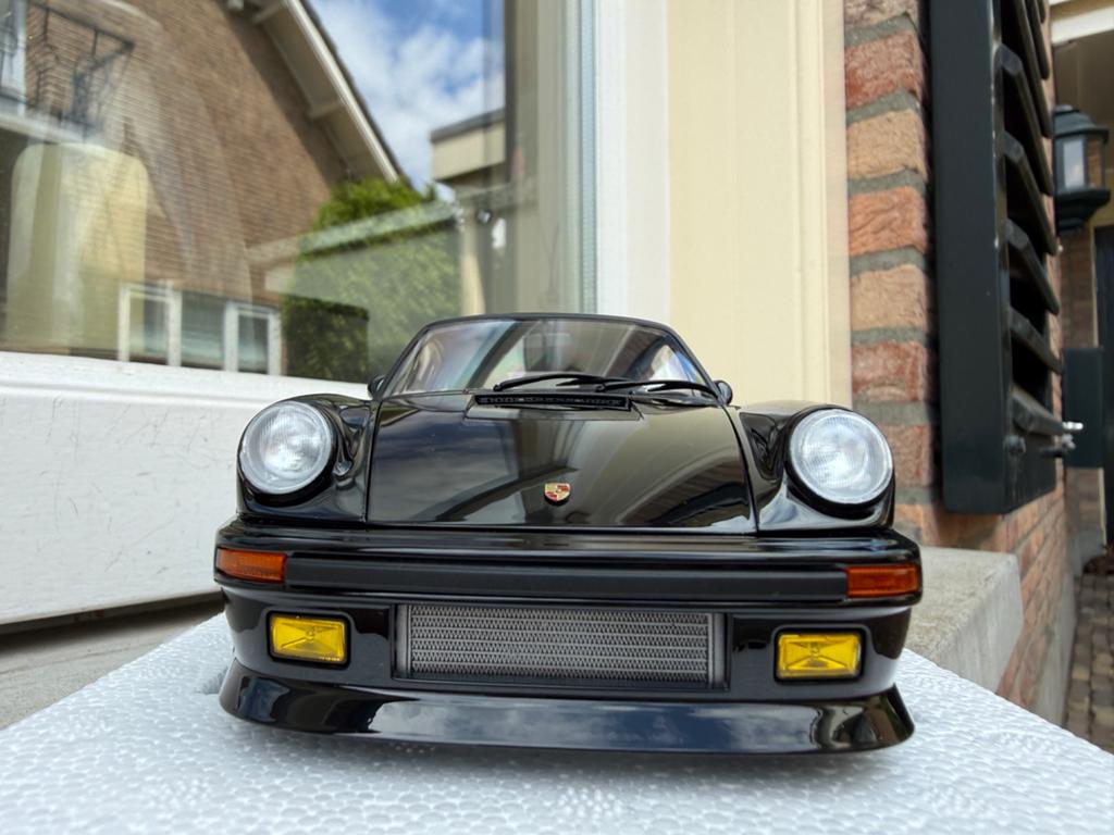 1:18 Porsche 911 930 Turbo Wangan Midnight Blackbird Autoart, Hobby en Vrije tijd, Modelauto's | 1:18, Auto, Autoart, Nieuw, Ophalen of Verzenden