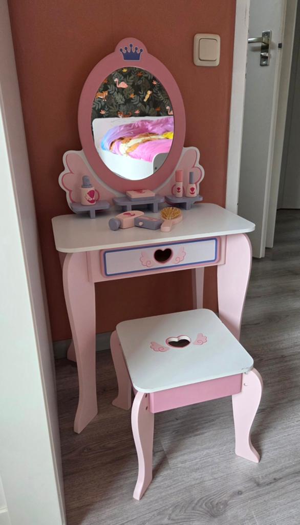 Houten kaptafel, Ophalen, Gebruikt