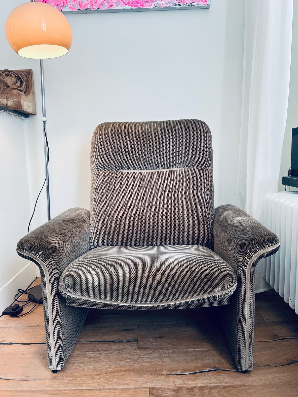 De Sede DS 50 fauteuil - Vintage design, Ophalen, Gebruikt, Vintage, 75 tot 100 cm