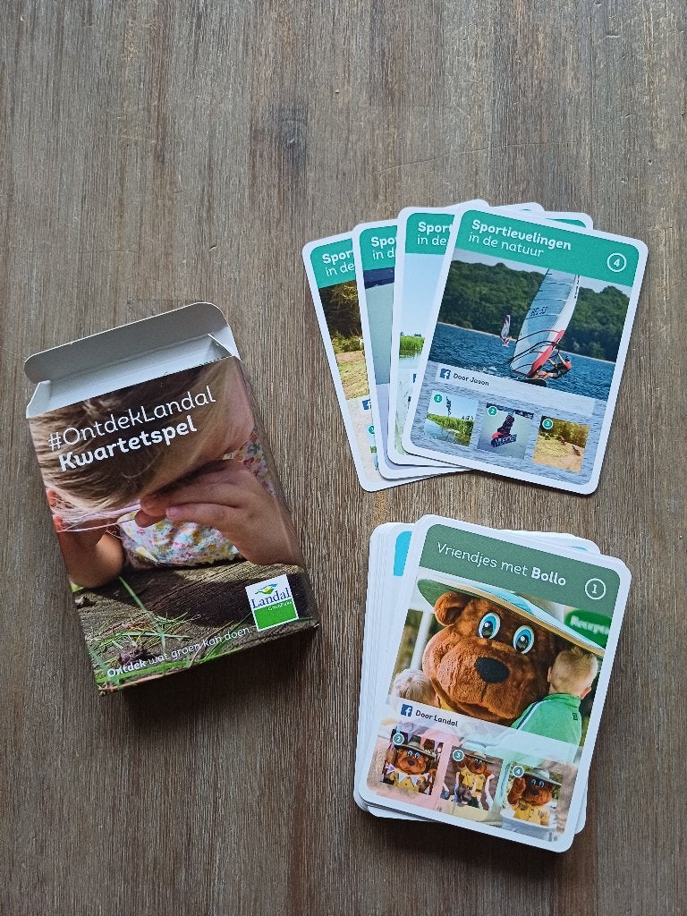 Kwartetspel Landal; nieuwstaat!, Ophalen of Verzenden, Zo goed als nieuw, Kwartet(ten)