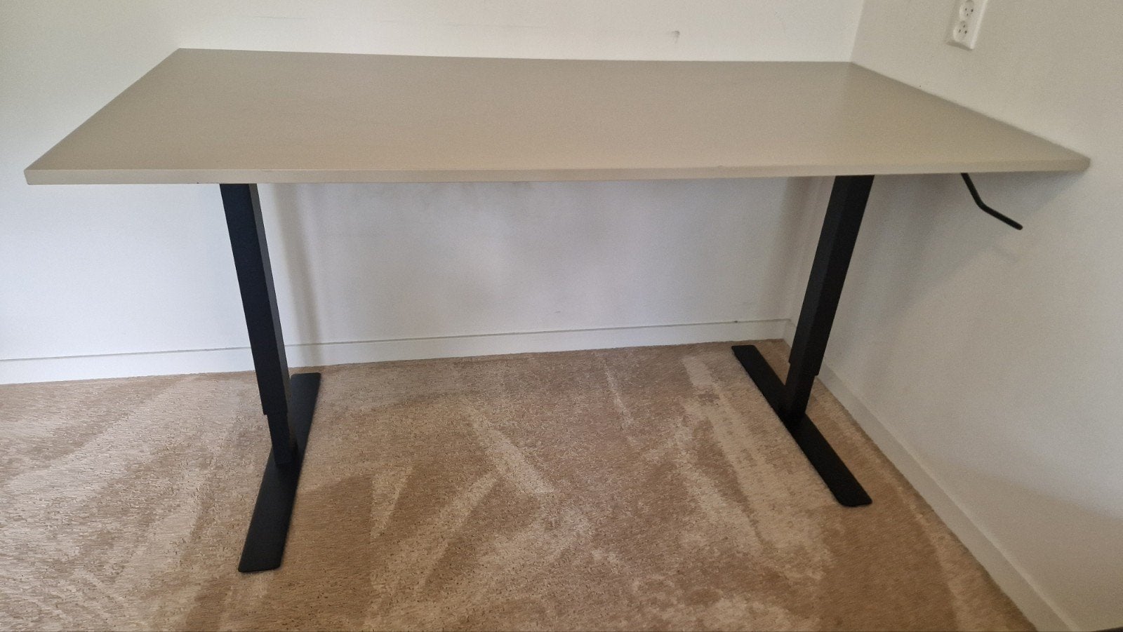 Ikea Trotten verstelbaar bureau 160x80, Ophalen, Gebruikt