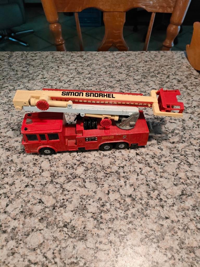 Matchbox Brandweer ladderwagen!, Ophalen, Gebruikt, Auto, Matchbox
