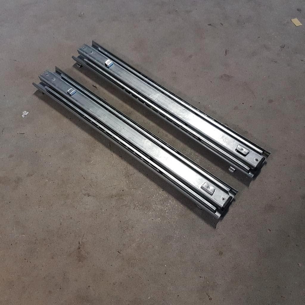 Diverse sets ladegeleiders kort en lang, Ophalen, Gebruikt, 50 tot 100 mm, Overige typen
