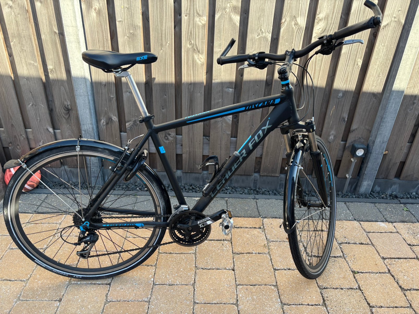 Leader fox Toscana, Fietsen en Brommers, Vering, Velgrem, Zo goed als nieuw, 57 tot 61 cm