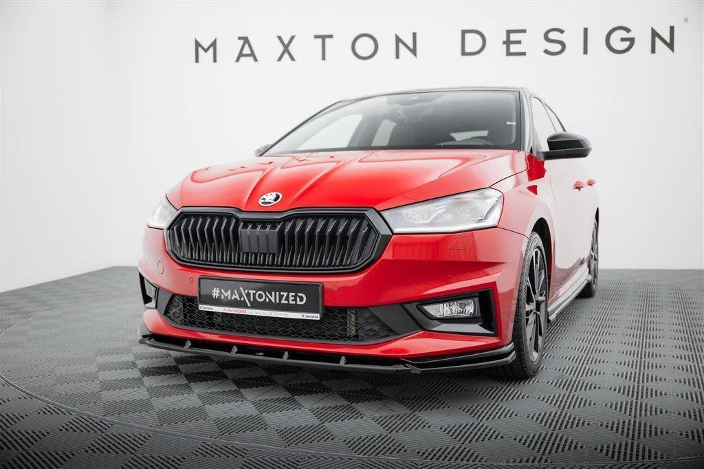 Maxton Design Spoiler Splitter Lip Skoda Fabia Monte Carlo M
