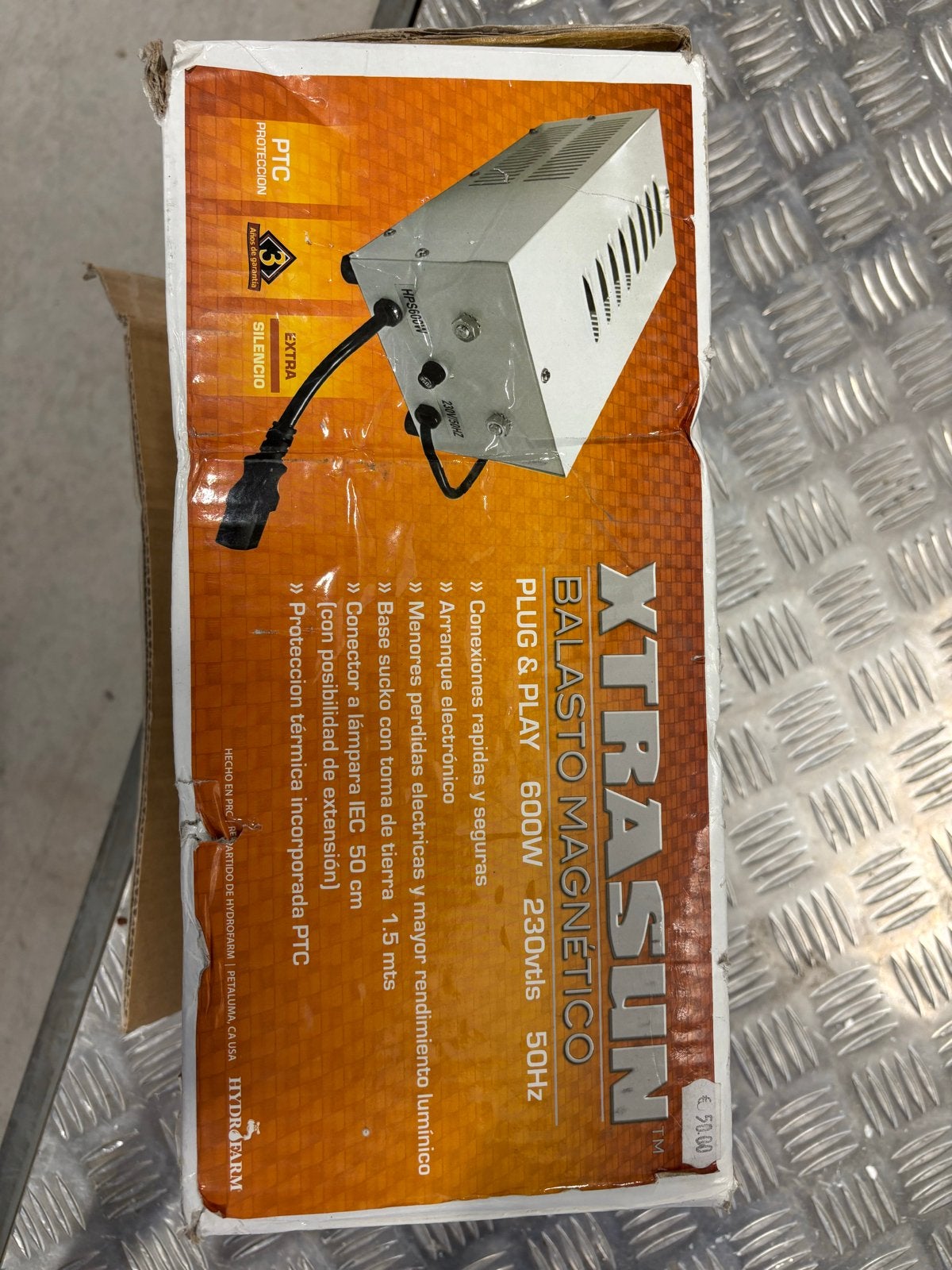 XTRASUN Magnetische Ballast 600W - Nieuw in doos, Ophalen of Verzenden, Nieuw
