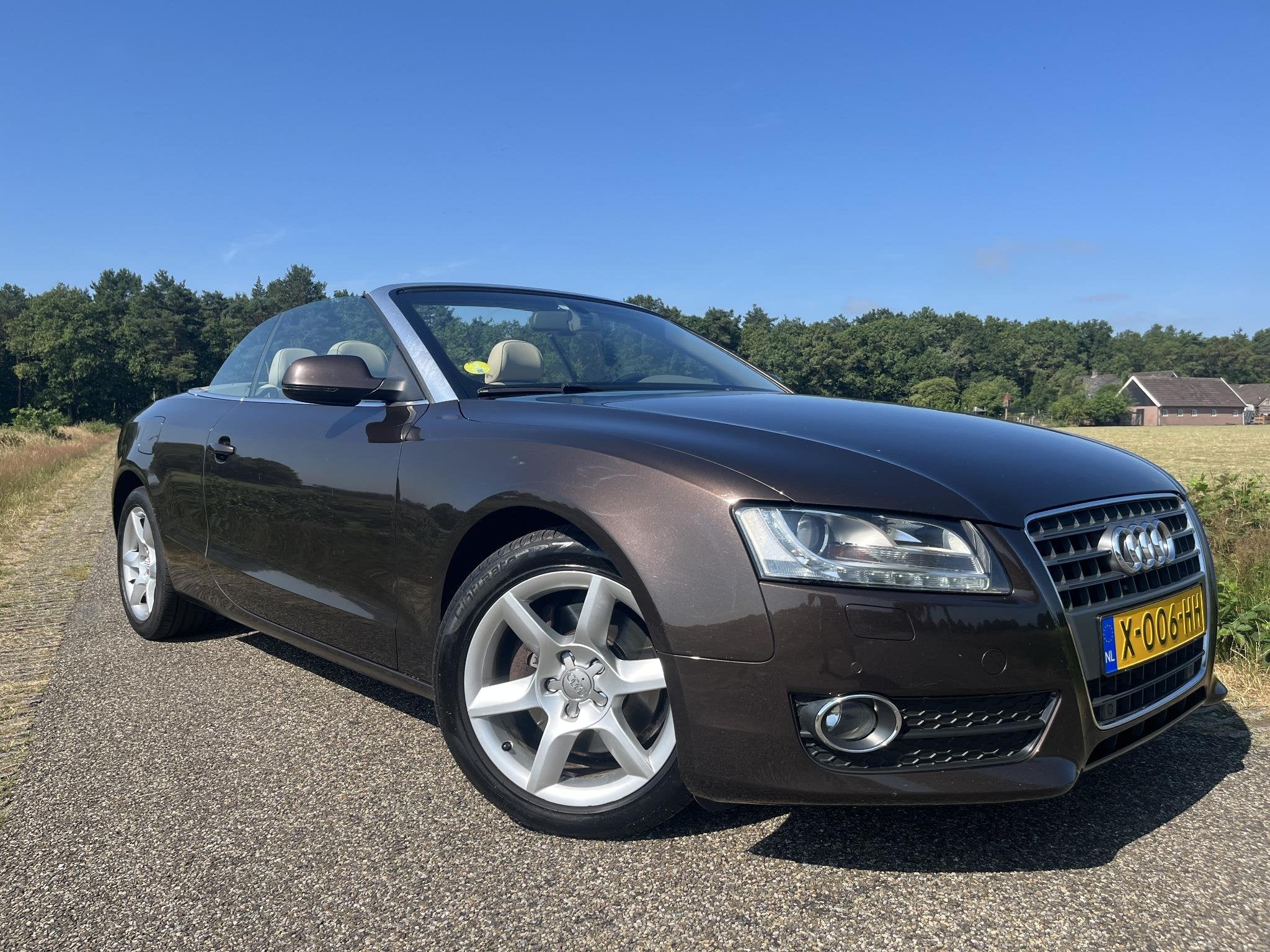 Audi A5 Cabriolet 2.7 TDI Pro Line V6 ONDERHOUDSHISTORIE! CH, Auto's, Audi, Euro 5, Gebruikt, Beige, 190 pk
