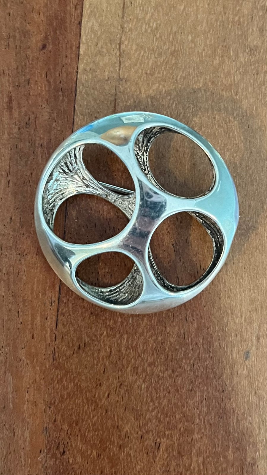 Prachtige vintage Riet Neerincx zilveren broche, Sieraden, Tassen en Uiterlijk, Ophalen, Minder dan 4 cm, Zilver, Zilver