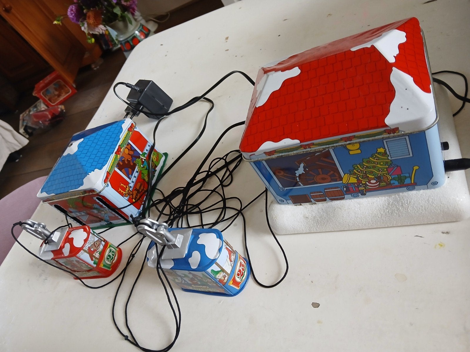 kerst kabelbaan, Ophalen of Verzenden, Zo goed als nieuw