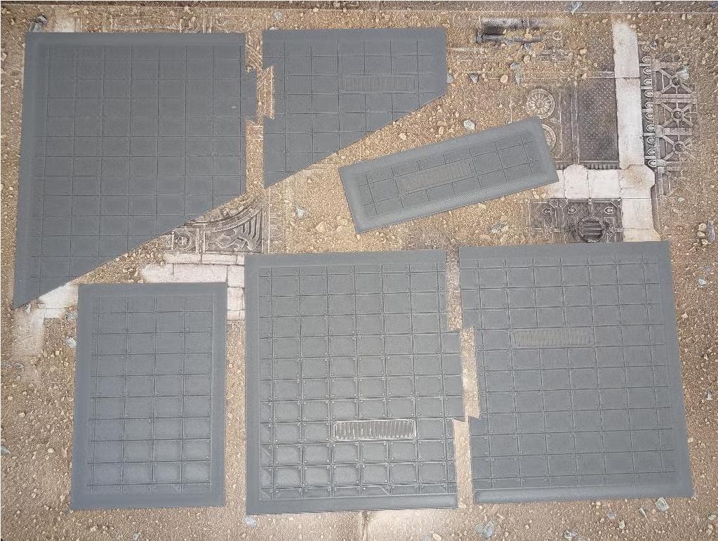 Footprints for 11th edition terrain layout Warhammer 40K, Hobby en Vrije tijd, Wargaming, Ophalen of Verzenden, Nieuw, Warhammer